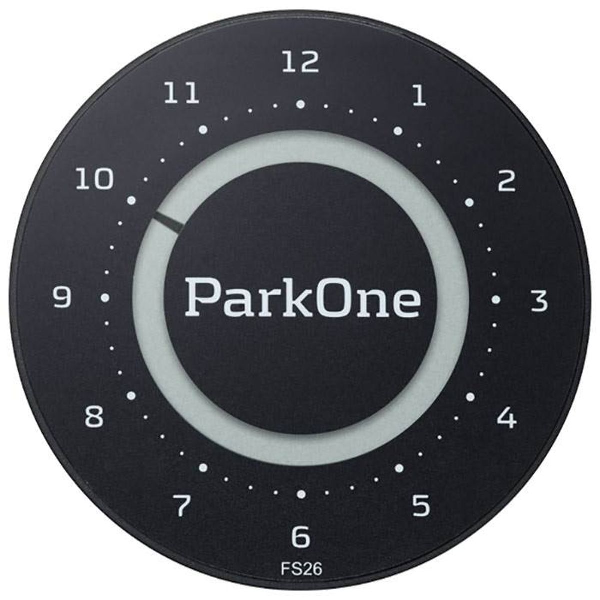 ParkOne2 Parkeringsskive (Sort)