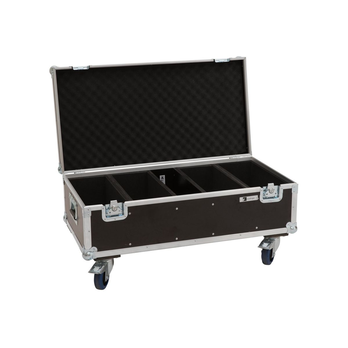 Roadinger Flightcase 4 x Audience Blinder