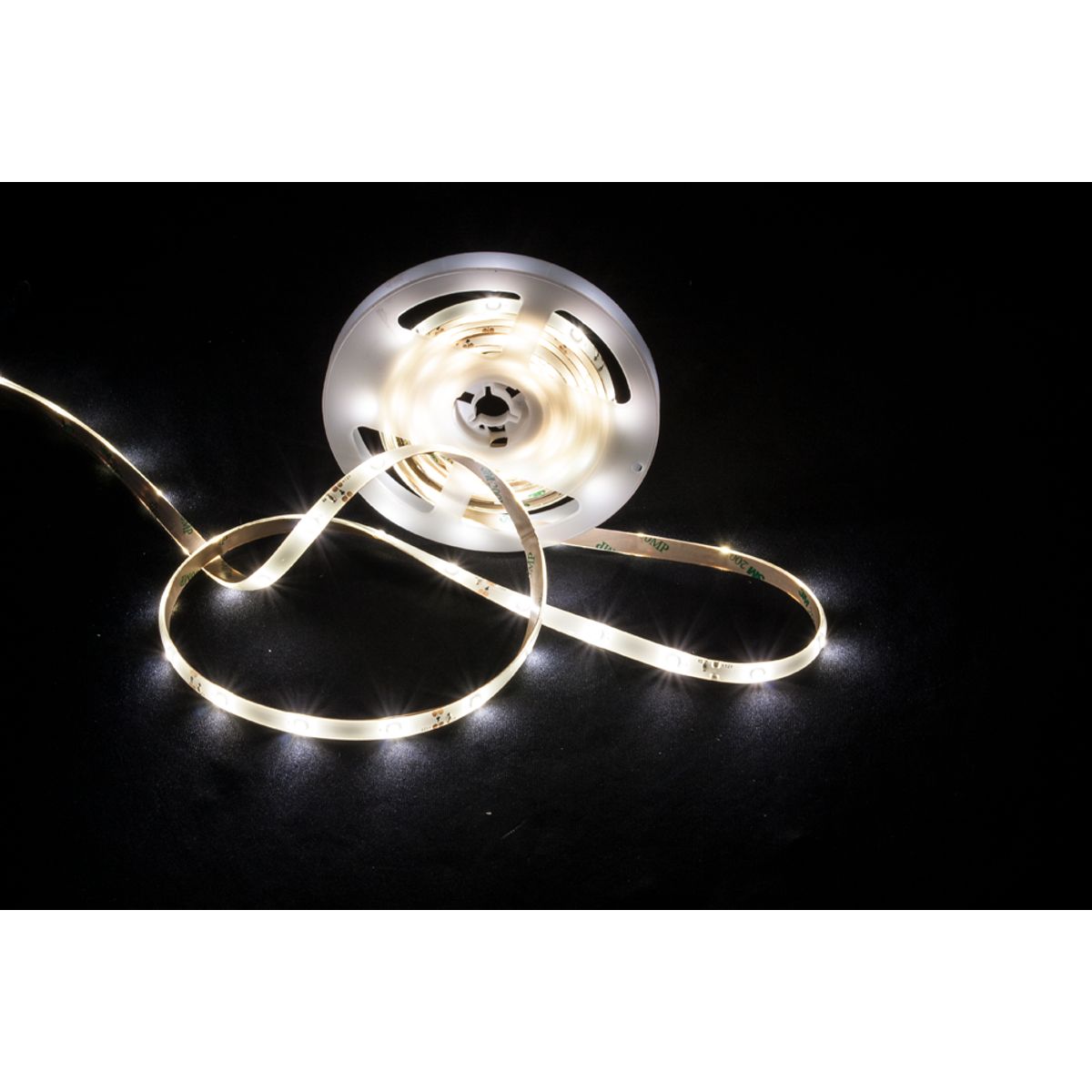 Party Light & Sound LED Strip (Hvid, 3m)