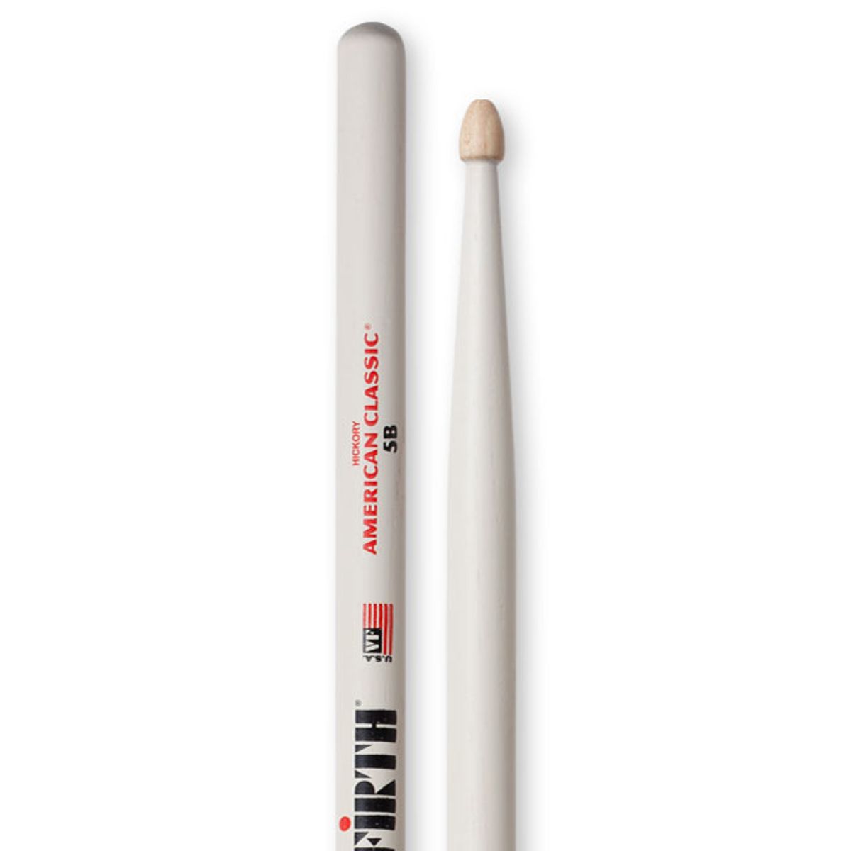 Vic Firth 5B Trommestikker (Hvid)