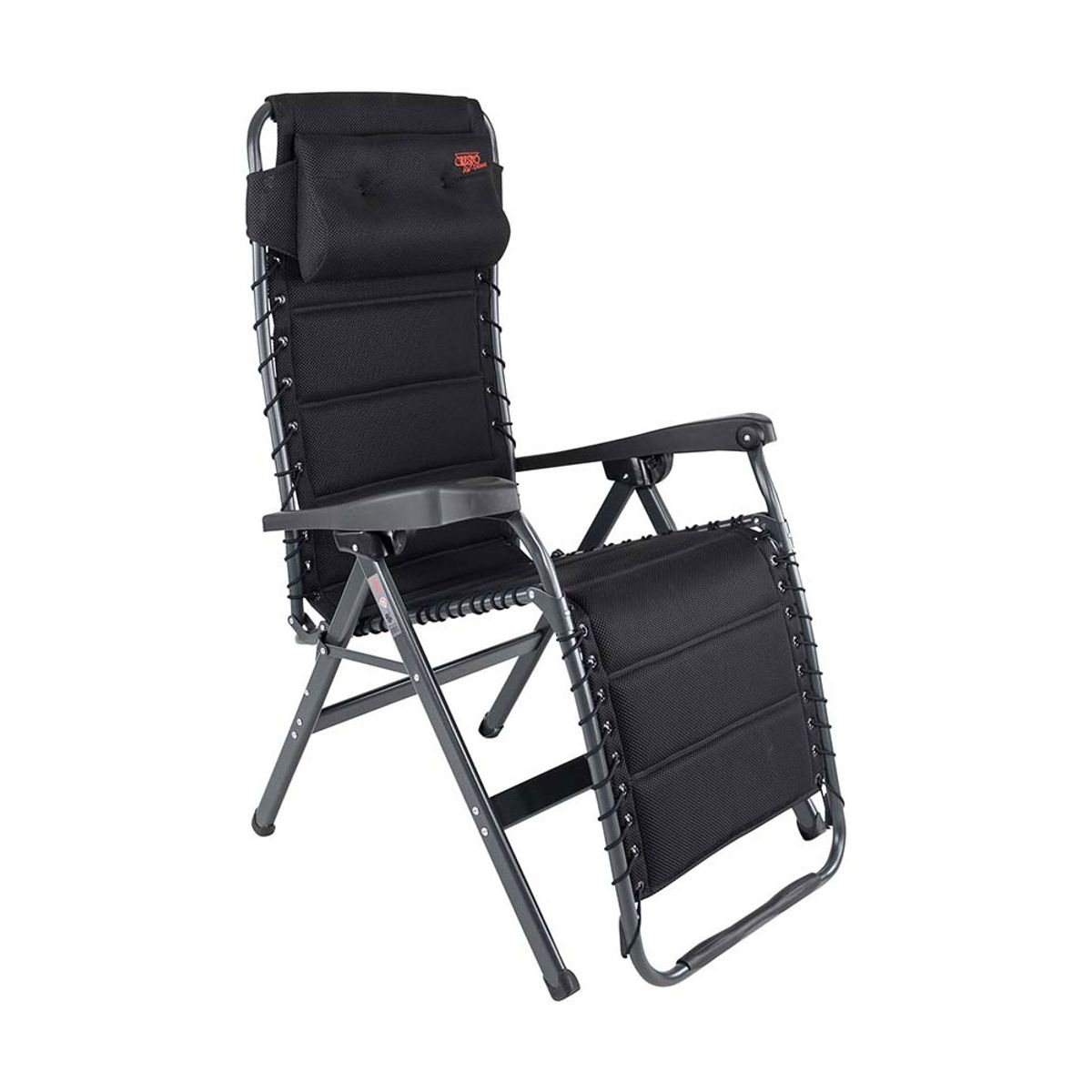 Crespo relaxstol Air Deluxe med nakkepude AP232 - Sort