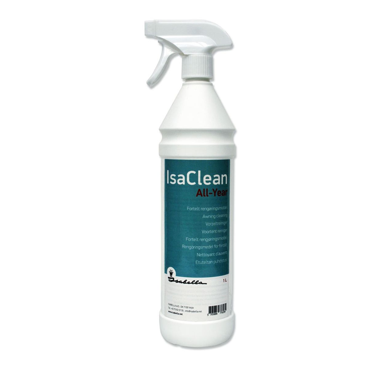 Isaclean teltrengøring 1,0 liter All-Year