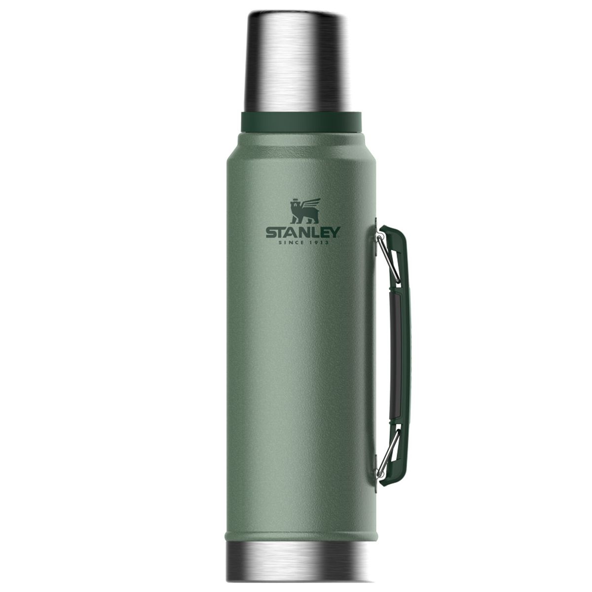 Stanley 'Classic Vacuum' termoflaske 1,0 L Classic Vacuum - Hammertone green