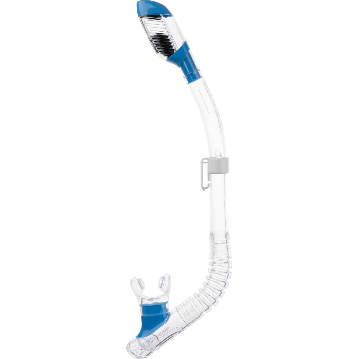 Mini Dry Snorkel Clear/Blue