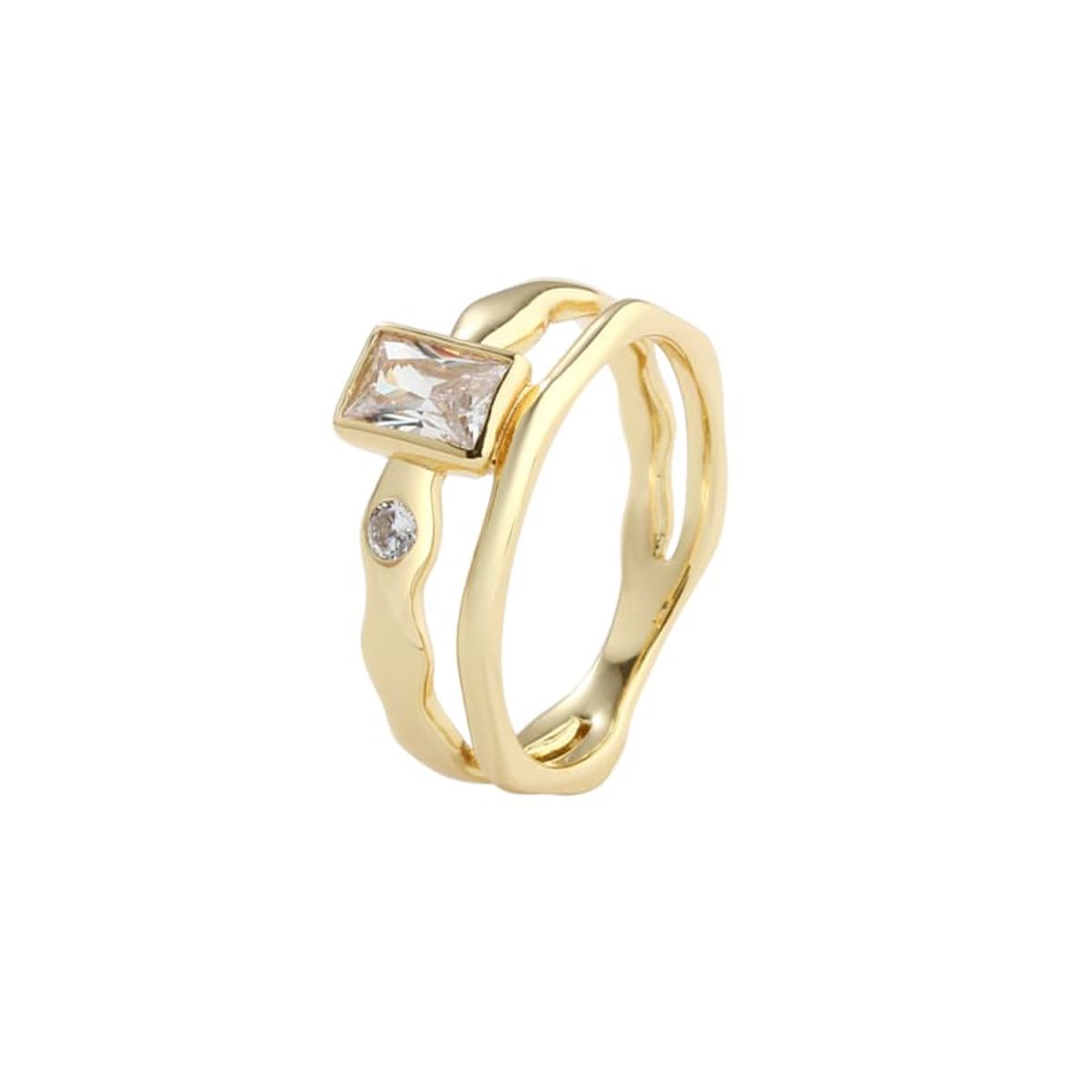 EDGE RING - 52 | GOLDEN