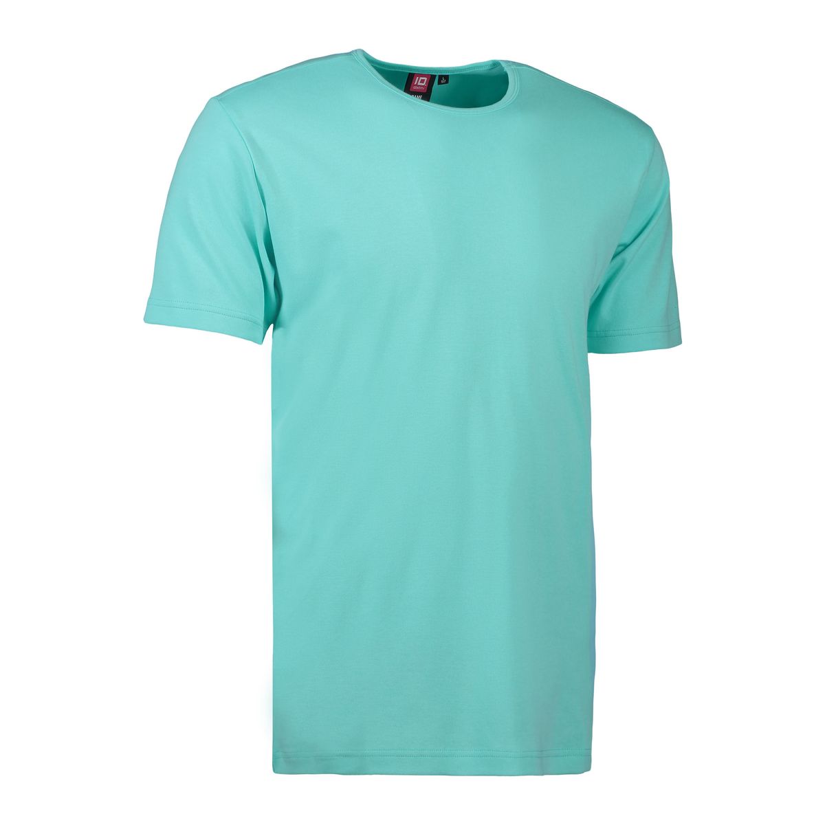 Mint farvet t-shirt med rund hals til mænd - 3XL