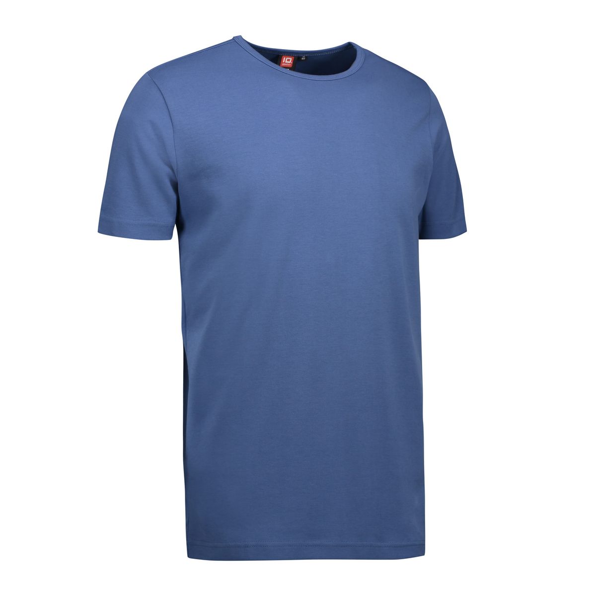 Indigo farvet t-shirt med rund hals til mænd - 3XL