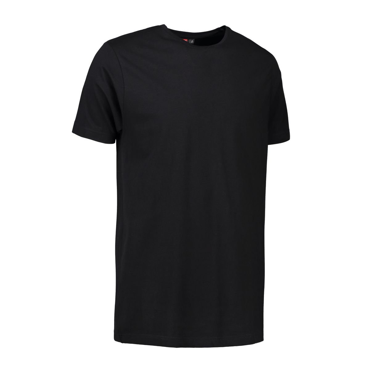 Stretch t-shirt til mænd i sort - 3XL