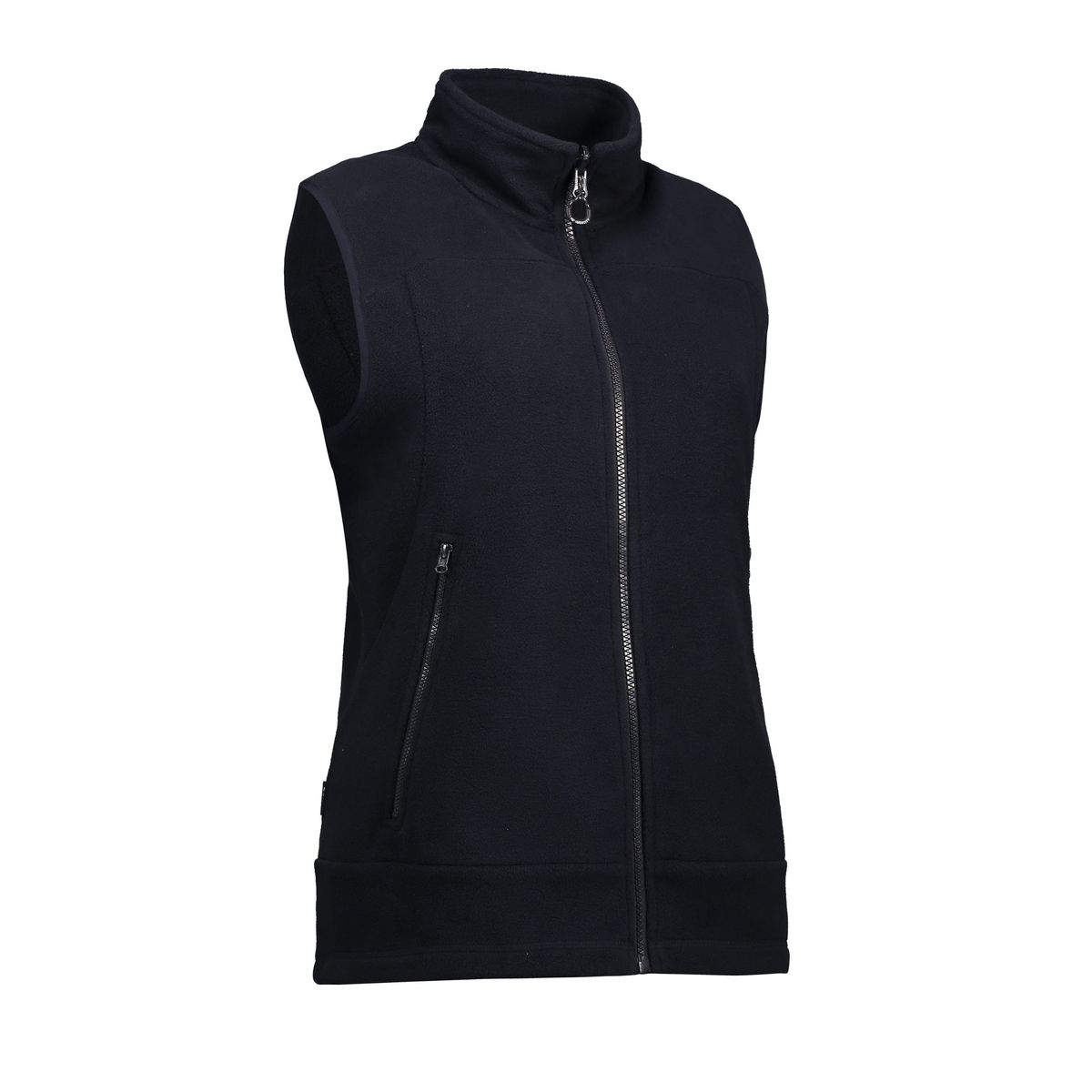 Blød dame fleece vest i navy - 2XL