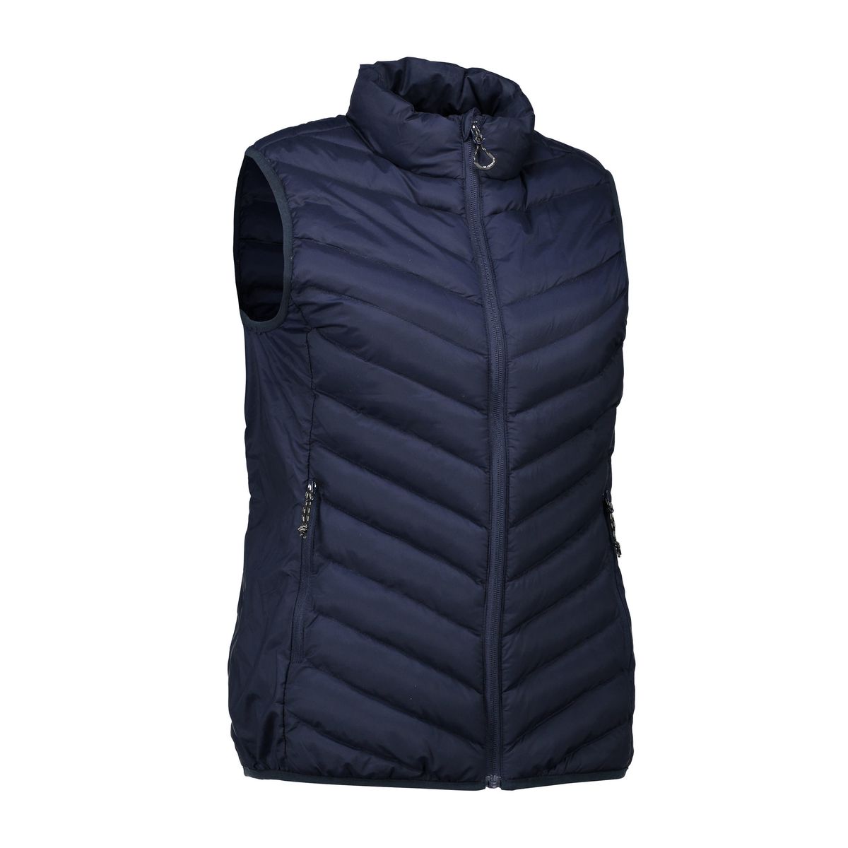 Lækker stretch vest til damer i navy - 2XL