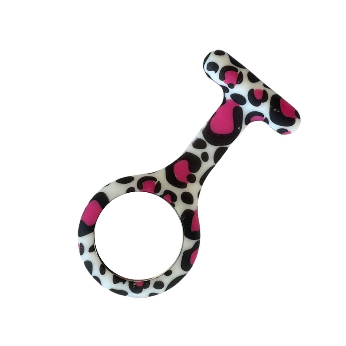 Cover til silikone sygeplejeure - Pink leopard