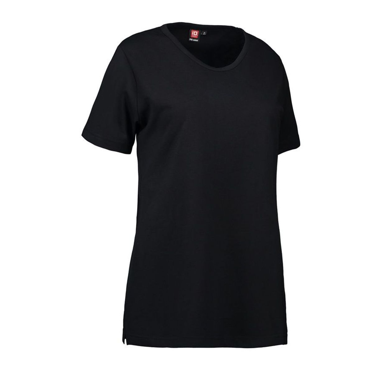 Nybo Sort Dame Prowear T-Shirt, Slidstærk, Figursyet, Formstabil - XS