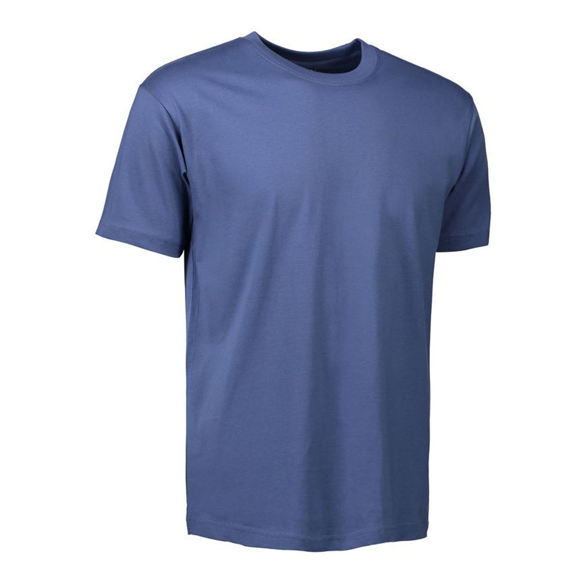 Nybo Indigo Herre Basic T-Shirt, Holder Faconen, Klassisk Model - XL