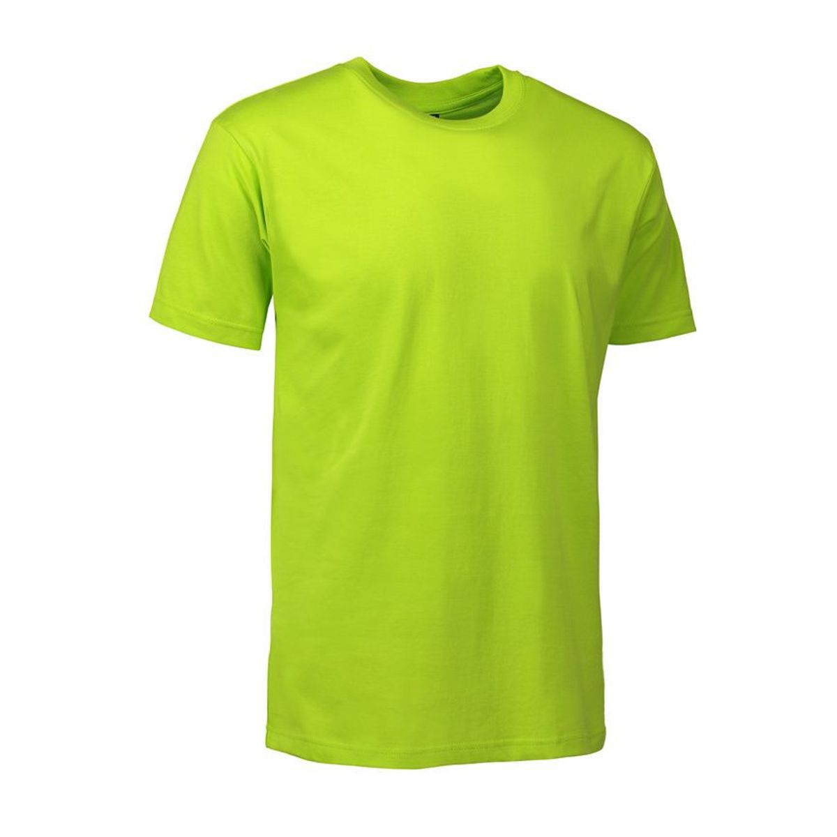 Nybo Lime Herre Basic T-shirt, Klassisk Model, Holder Faconen - XL