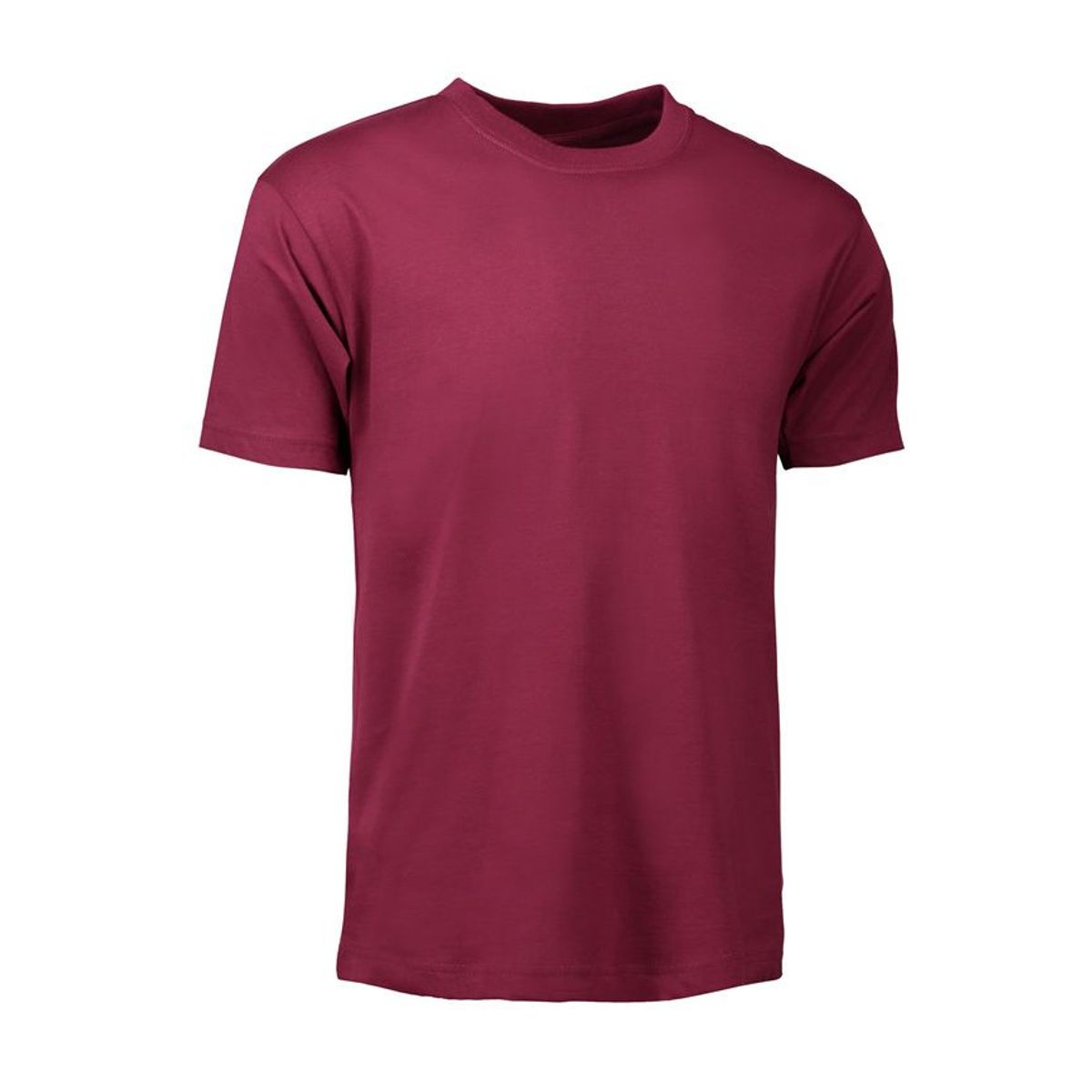 Nybo Bordeaux Herre Basic T-Shirt, Klassisk Model, Holder Faconen - 2XL