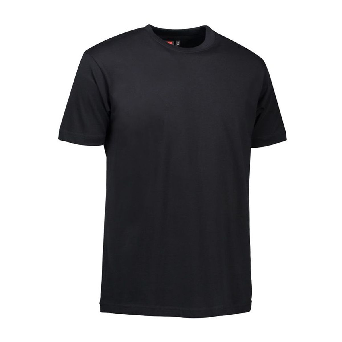 Nybo Sort Herre Basic T-shirt, Klassisk Model, Slidstærk Facon - S