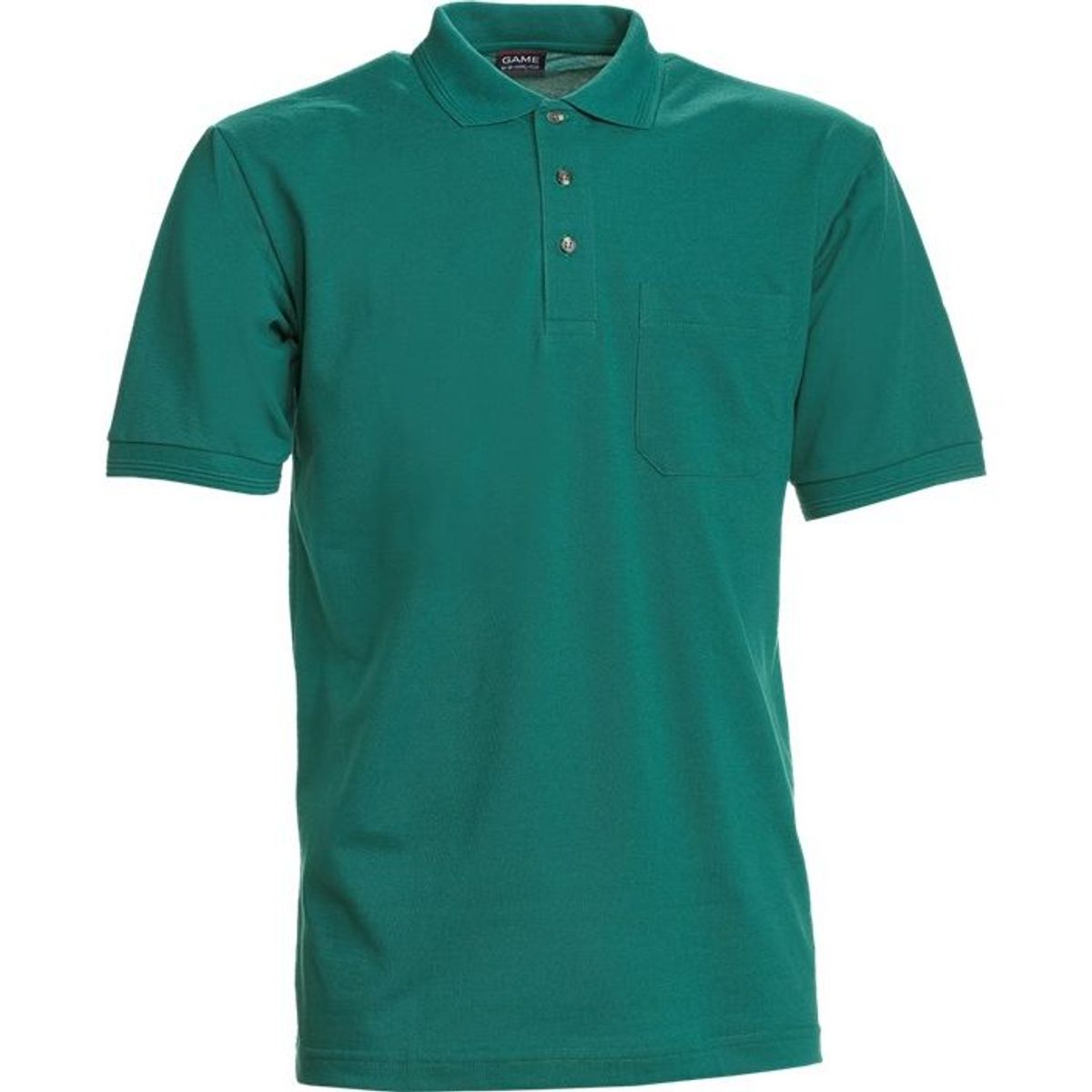 Nybo Grøn Herre Basic Polo Shirt, Slidstærk - XS