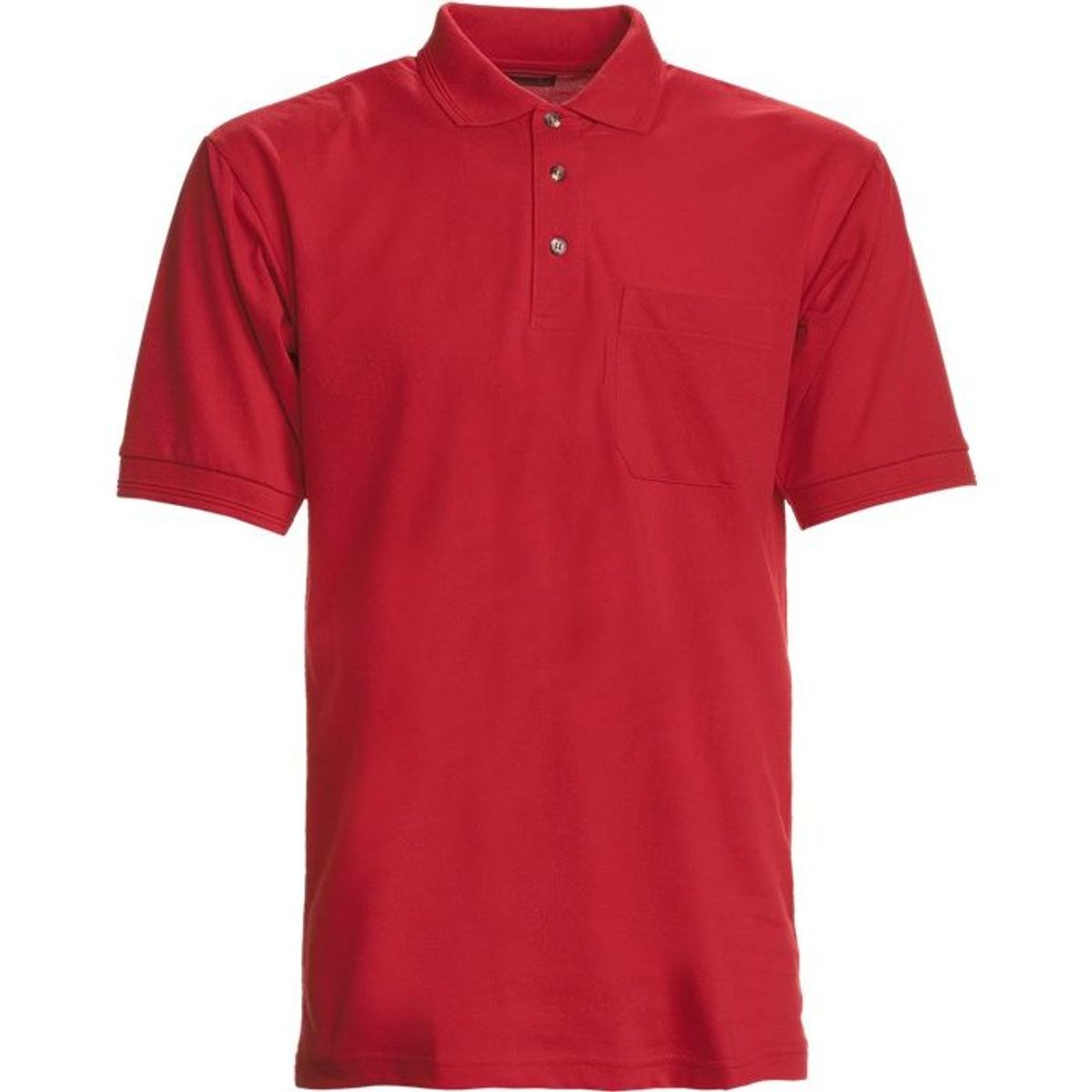 Nybo Rød Herre Basic Polo Shirt, Slidstærk, Brystlomme - 3XL